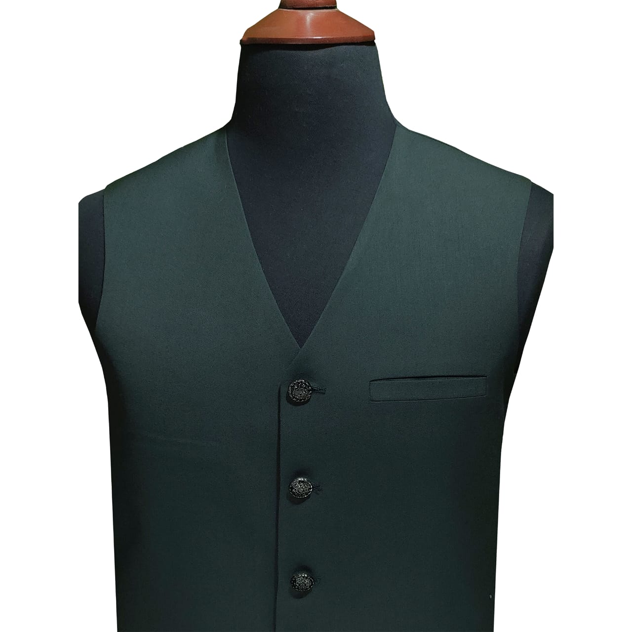 V Neck Suiting Waistcoat