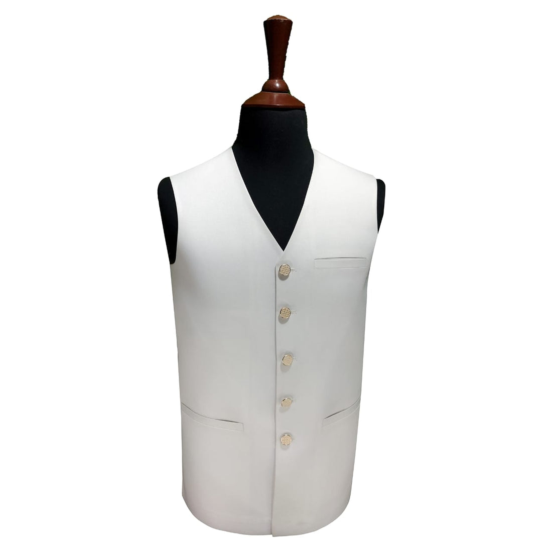 V Neck Suiting Waistcoat