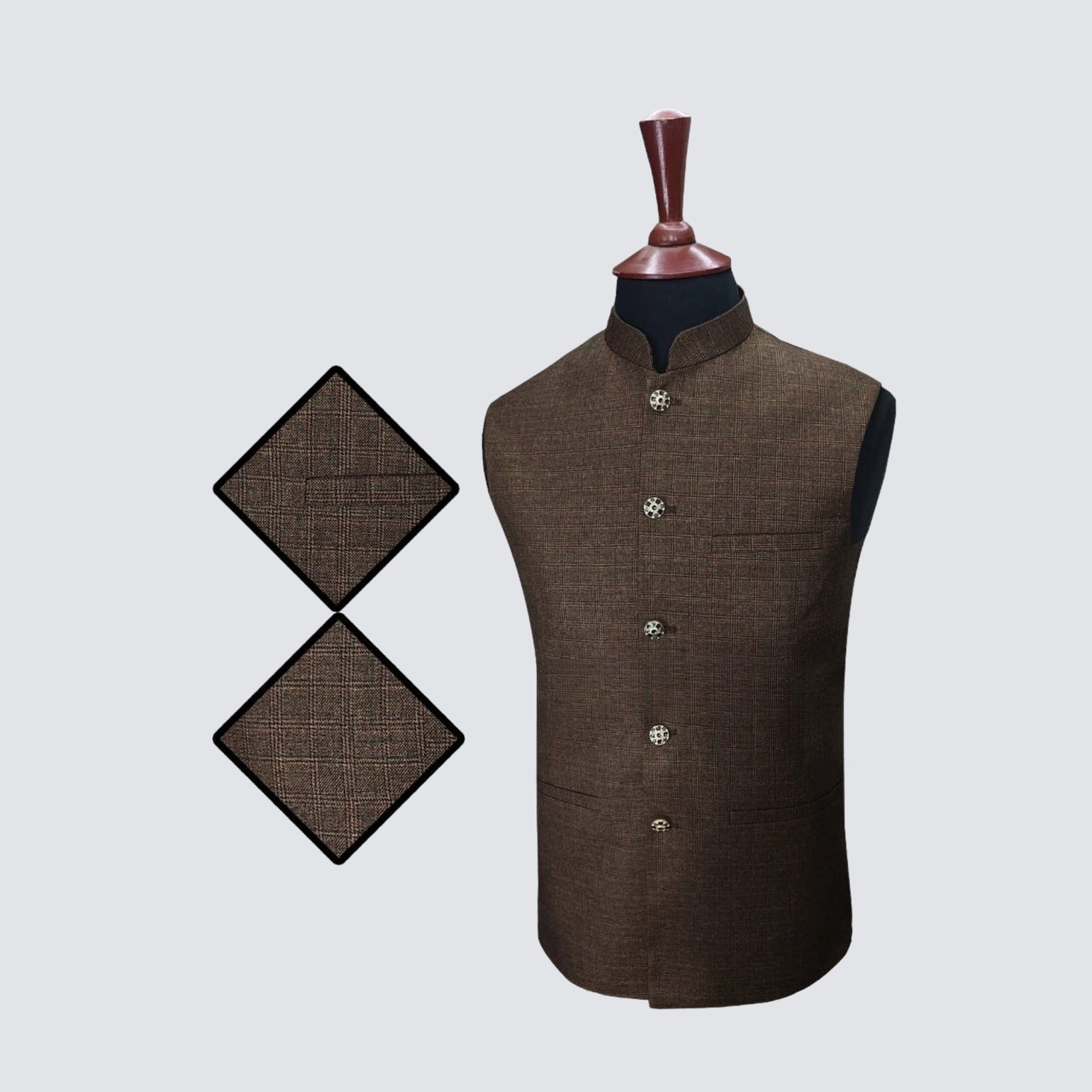 Men's Texture Suiting Waistcoat