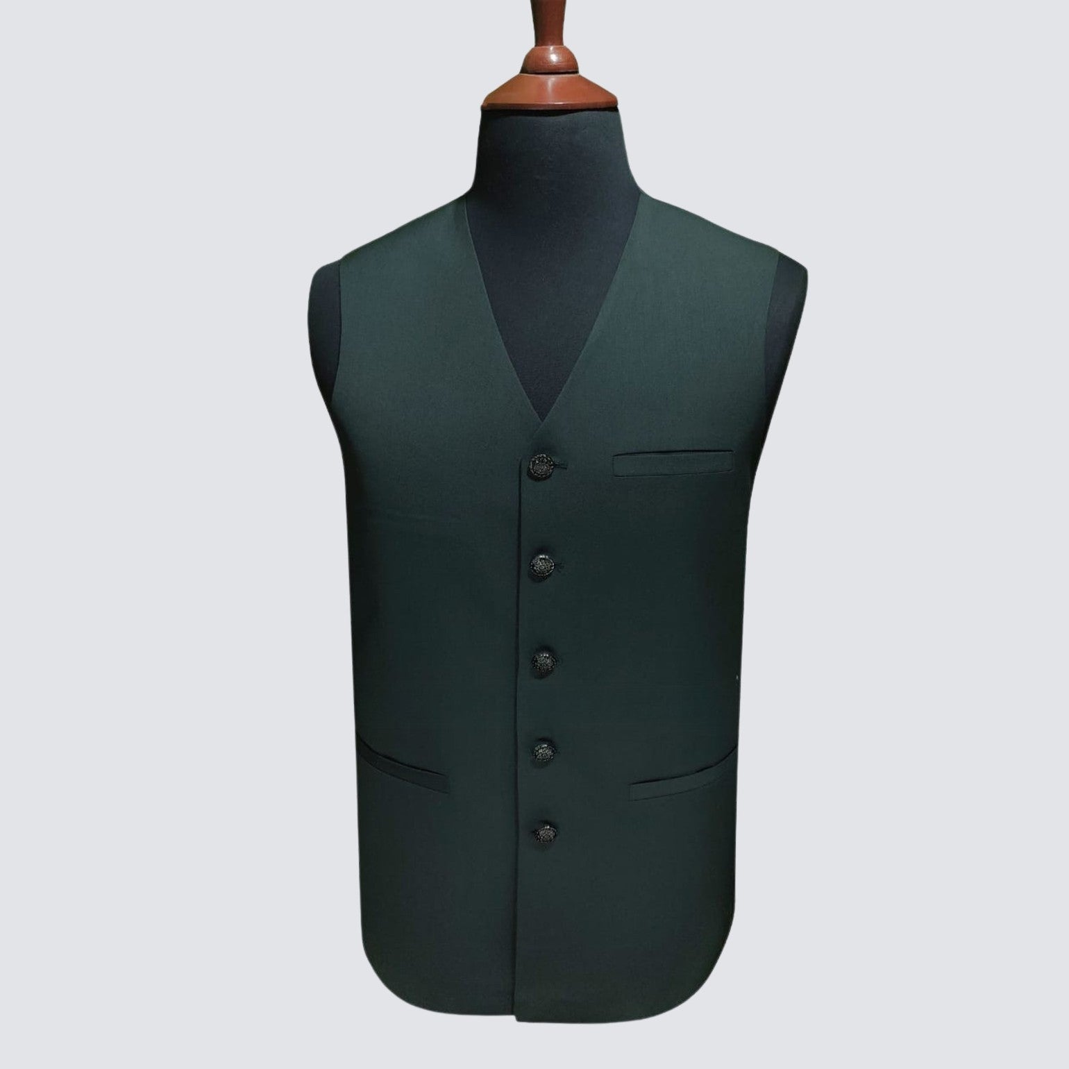V Neck Suiting Waistcoat